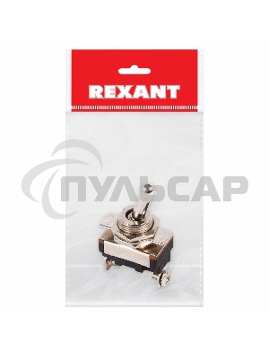 Тумблер 220V 10А (2c) ON-OFF однополюсныйMini(ASW-23)Rexant Индивидуальная упаковка 1 шт