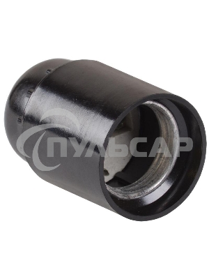 Патрон электрич. E27 Пкб27-04-К01 подвесной карболит. черный (инд. упак.) ИЭК EPK10-04-02-K01