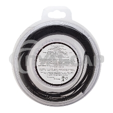 Трубка термоусаживаемая 8.0/4.0мм черный ролик 2.44м Rexant 29-0046