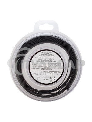 Трубка термоусаживаемая 8.0/4.0мм черный ролик 2.44м Rexant 29-0046