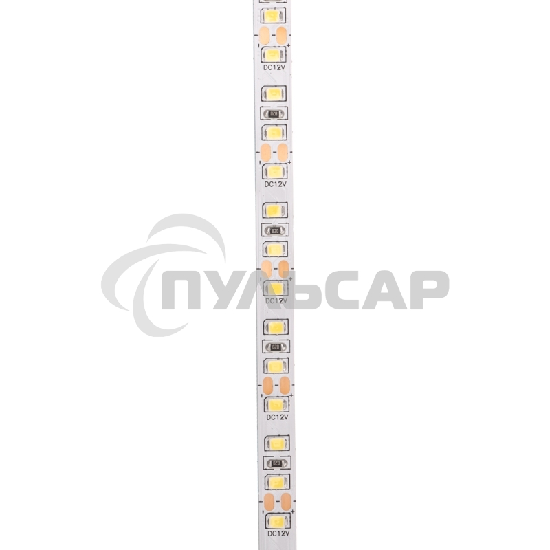 Лента светодиодная 12В, SMD2835, 14,4Вт/м, 120 LED/м, 6500K, 8мм, 5м, IP20 Rexant