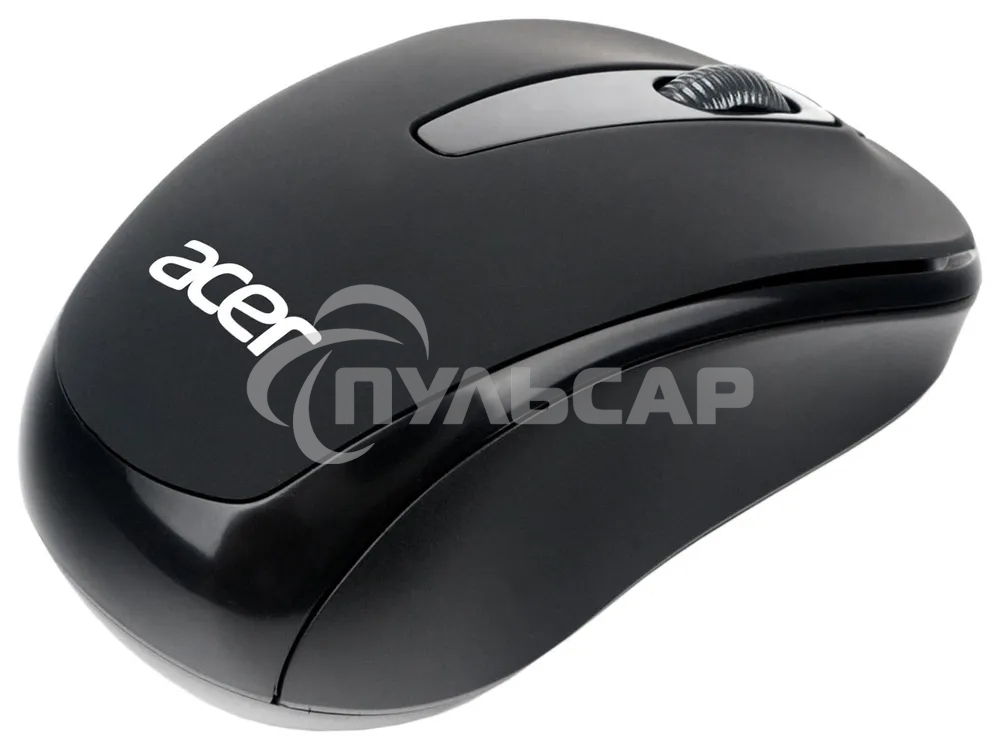 Мышь беспроводная Acer OMR133 черный, 1000 dpi, радиоканал, USB, кнопки - 3