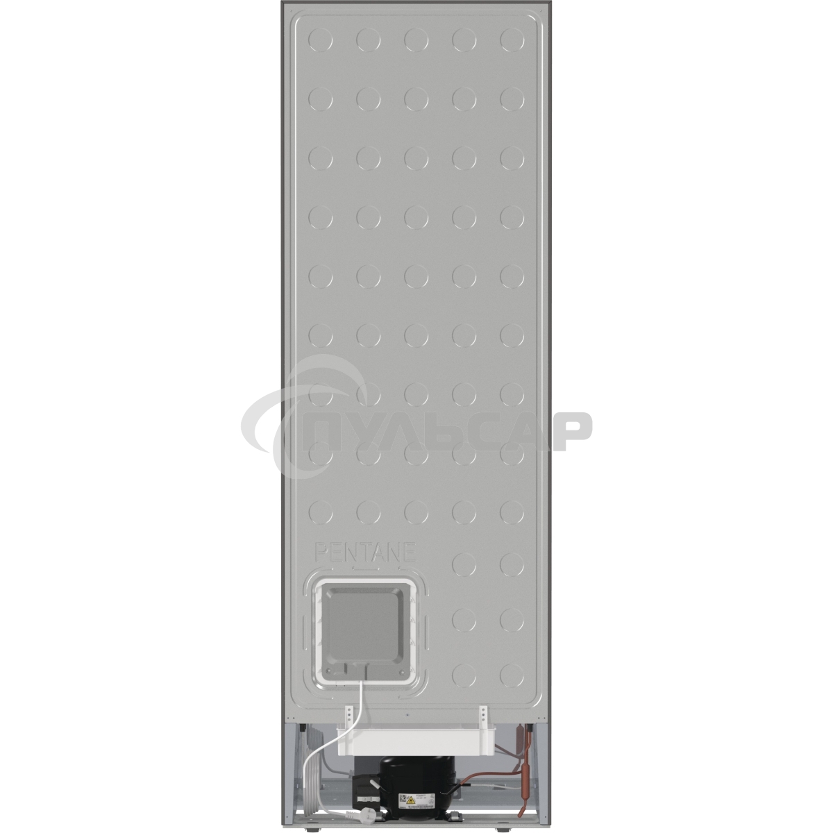 Холодильник Gorenje NRKE62XL серебристый металлик двухкамерный 203/99л морозилка снизу, No Frost