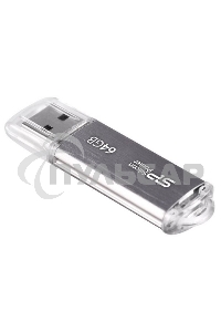 Флешка USB Silicon Power USB 64 Gb Ultima II SP064 GbUF2M01V1S USB 2.0, Silver