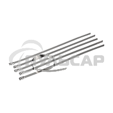 Хомут-стяжка стальная Rexant 100x4,6 мм, упаковка 50 шт.