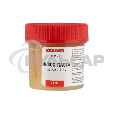 Флюс для пайки Rexant, паста TR-RMA KELLER, 20 мл, банка, блистер