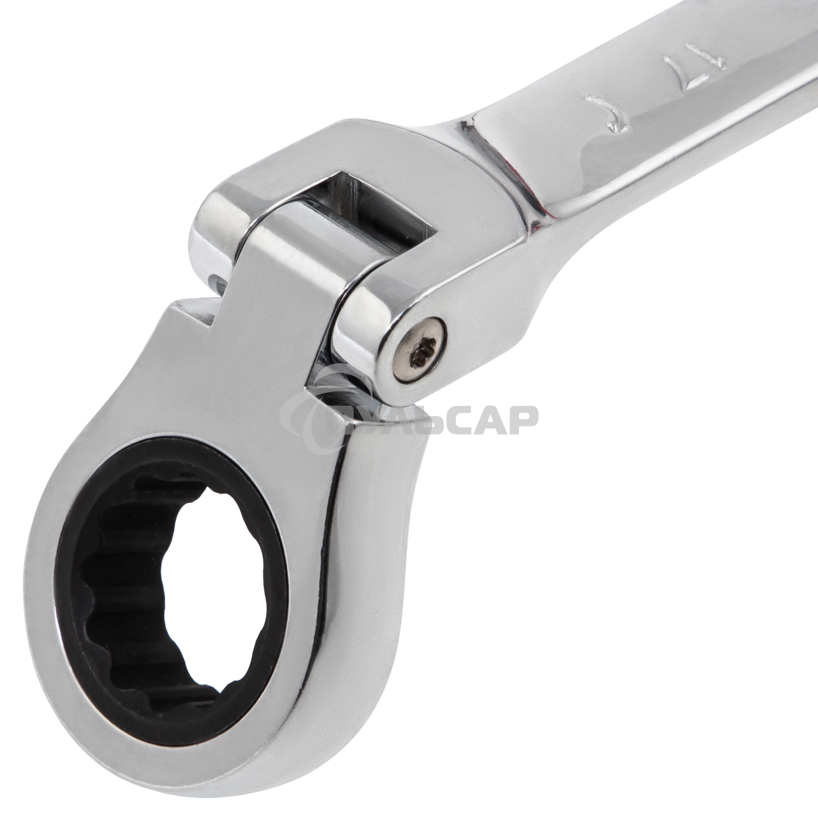 Набор ключей Matrix комбинированных, трещоточных шарнирных 8шт