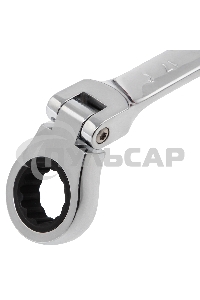 Набор ключей Matrix комбинированных, трещоточных шарнирных 8шт