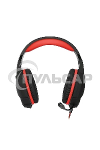Игровые стереонаушники с микрофоном SVEN AP-G988MV, черный-красный Игровые стереонаушники с микрофоном SVEN AP-G988MV, черный-красный