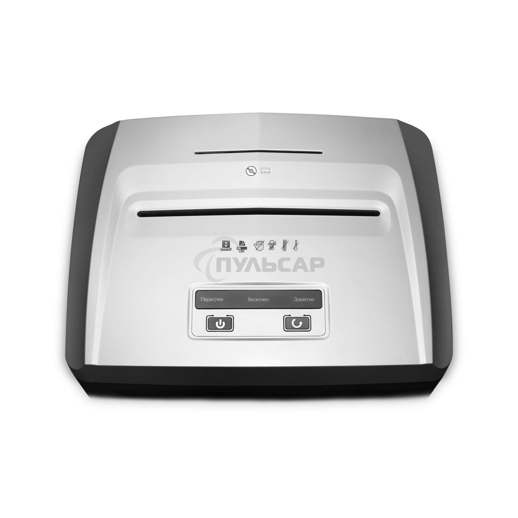 Шредер ГЕЛЕОС УП21-7+фрагменты 0,8х 1 мм., 23 литра, 7 листов, класс секретности P-7.