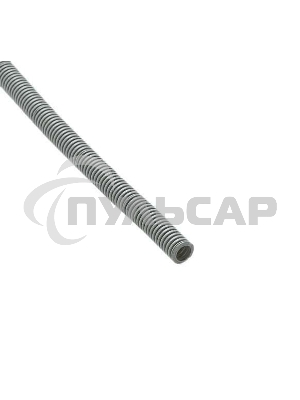 Труба гофрированная ПВХ d20мм с зондом сер. (50м) Рувинил 12001(50)