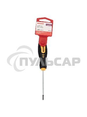 Отвертка крестовая PH 00х75 мм, двухкомпонентная рукоятка Rexant