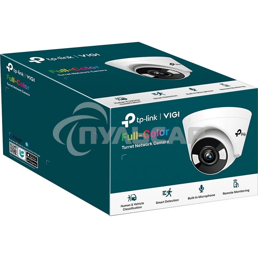 Турельная камера 3 Мп с цветным ночным видением/ 3MP Full-Color Turret Network Camera