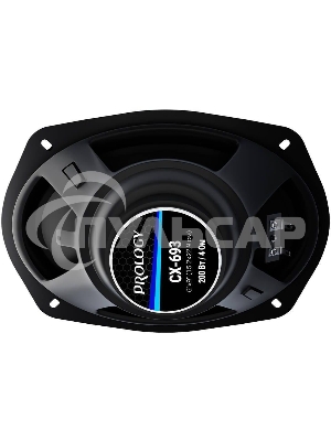 Колонки автомобильные Prology CX-693 200Вт 90дБ 4Ом 15x23см (6x9дюйм) (ком.:2кол.) коаксиальные трехполосные
