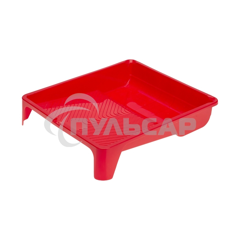 Кюветка (ванночка) малярная 33х35см, красная Rexant