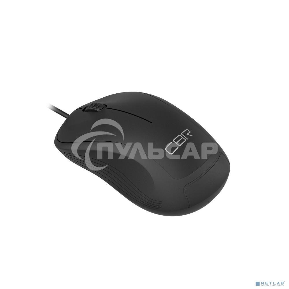 Мышь проводная CBR CM 108 черный, 1000 dpi, USB, кнопки - 3