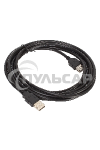 Кабель USB Defender USB02-10 USB2.0 AM-AF, 3.0м