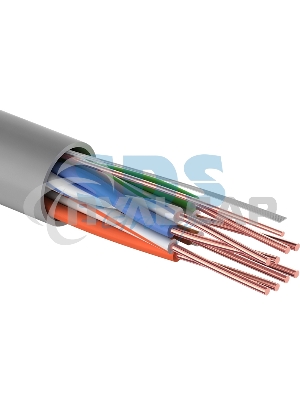 Кабель UTP PROconnect 4PR 24AWG, CU (медь), CAT5E, 100 МГц, PVC, серый, бухта 50 м