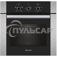 Духовой шкаф Газовый Gefest ДГЭ 621-01 Н3 нержавеющая сталь, встраиваемый