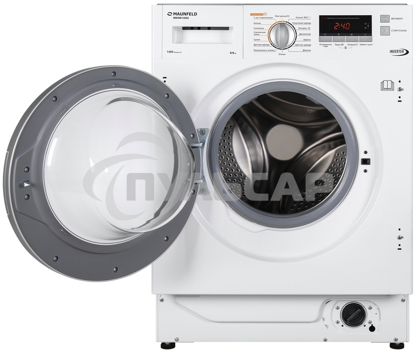 Встраиваемая стиральная машина Maunfeld MBWM1486S с сушкой