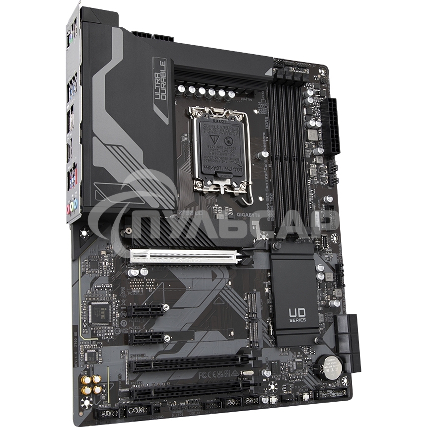 Материнская плата Gigabyte Z790 UD, LGA 1700, Intel Z790, 4xDDR5, 6xSATA, 3xM.2, 1xPCI-E 5.0 x16, 1xPCI-E 4.0 x4, 1xPCI-E 3.0 x1, 1xHDMI, 1xDP, 1x 2.5Gb LAN, 4xUSB-A 2.0, 4xUSB-A 3.2 Gen 1, 1xUSB-A 3.2 Gen 2, 1xUSB-C 3.2 Gen 2x2, 7.1, ATX