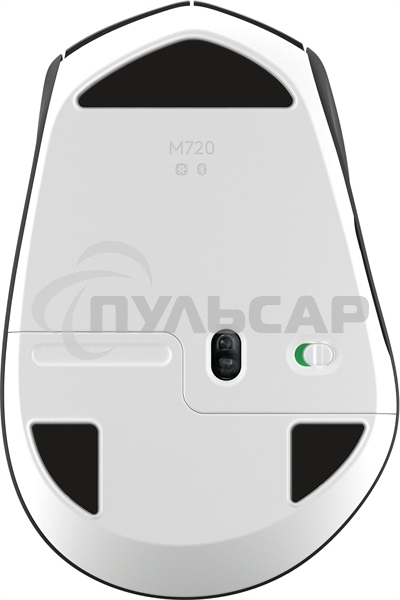 Мышь беспроводная Logitech M720 Triathlon черный, 1000 dpi, радиоканал, Bluetooth, USB, кнопки - 8