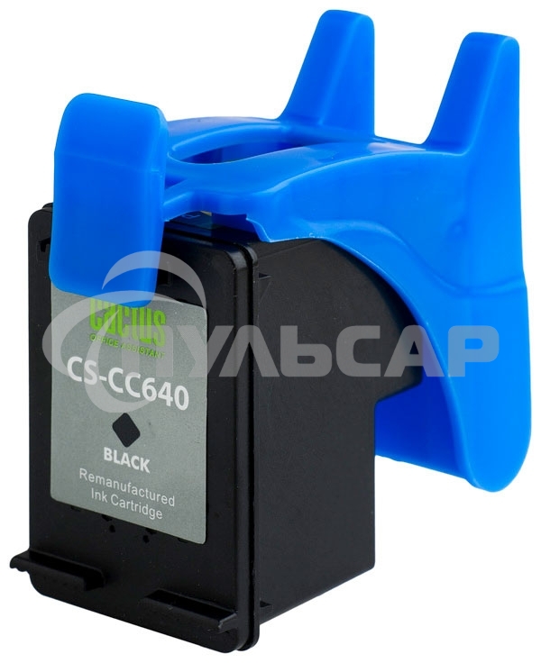 Картридж струйный Cactus CS-CC640 №121 черный (6 мл.) для HP DJ D1663/D2563/D2663/D5563/F2423/F2483/F2493/F4213/F4275/F4283/F4583/PS C4683/C4783