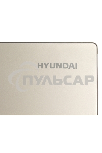 Холодильник Hyundai CS5073FV шампань стекло трехкамерный инвертер Side by Side 292/167л морозилка сбоку