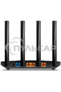 Роутер TP-Link AX1500 Dual-Band Wi-Fi 6 RouterSPEED: 300 Mbps at 2.4 GHz + 1201Mbps at 5 GHzSPEC: 4× Antennas, 1GHz Dual Core CPU, 1× Gigabit WAN Port + 3× Gigabit LAN Ports, 1024-QAM, OFDMAFEATURE: Tether App, WPA3, Access Point Mode, IPv6 Supported, IPT