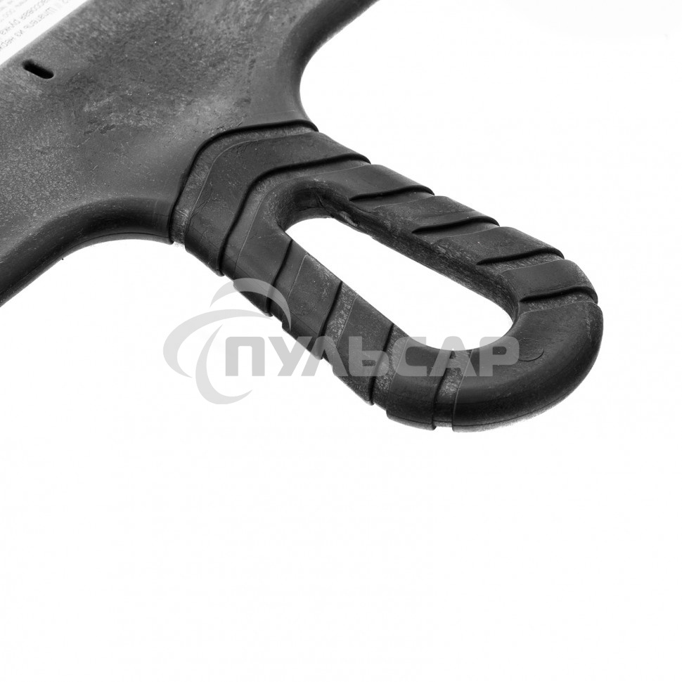 Шпатель Sparta из нержавеющей стали, 300 мм, зуб 10х10 мм, пластмассовая ручка 85130