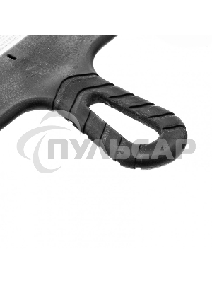 Шпатель Sparta из нержавеющей стали, 300 мм, зуб 10х10 мм, пластмассовая ручка 85130