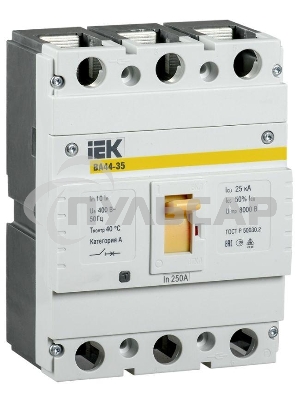 Выключатель автоматический Iek SVA4410-3-0250 ВА44 35 3Р 250A 15кА