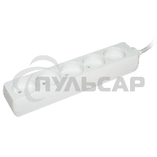 Удлинитель Iek WYP10-06-05-03-N У5 5 мест 2Р/3метра 2х0.75мм2 10А/250 IEK