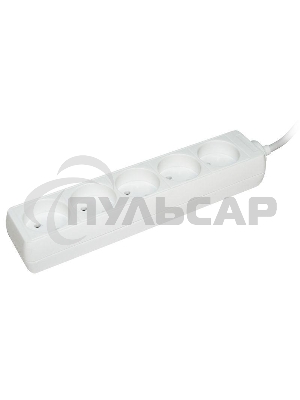 Удлинитель Iek WYP10-06-05-03-N У5 5 мест 2Р/3метра 2х0.75мм2 10А/250 IEK