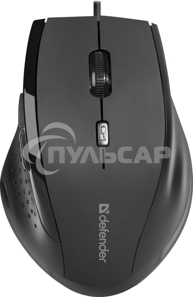 Мышь проводная Defender Accura MM-362 черный, 1600 dpi, USB, кнопки - 6