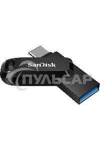 Флешка USB 64 Gb SanDisk Ultra Dual Go, USB 3.1 - USB Type-C черный