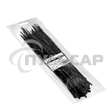 Стяжка (хомут) нейлоновая ExeGate CV66-500x4.8B EX293130RUS (нейлон 6.6, 500x4.8мм, неоткрывающаяся, halogen free, -40°C - +85°C, черная, 100 шт)