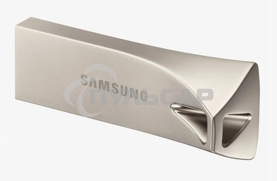 Флешка USB R/W 64 Gb USB Drive <USB 3.1> Samsung BAR Plus (up to 300Mb/s) (MUF-64BE3/APC) серебристый