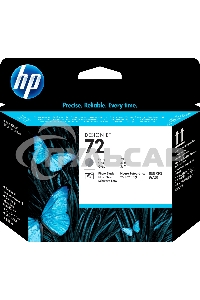 Печатающая головка HP №72 C9380A фото черный/серый печатающая головка для HP DJ T1100/T610