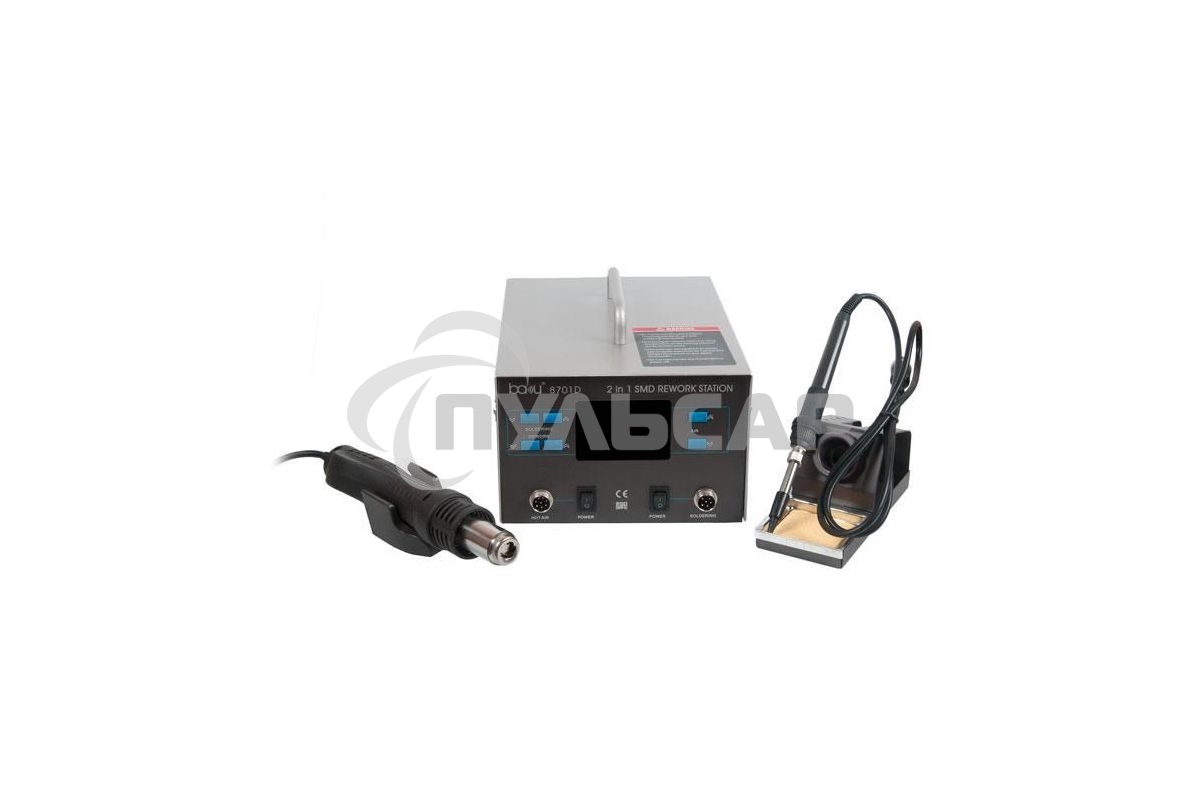 Паяльная станция BAKU ba-8701D термовоздушная, 2 в 1