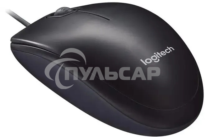 Мышь проводная Logitech M90 черный/серый, 1000 dpi, USB, кнопки - 3
