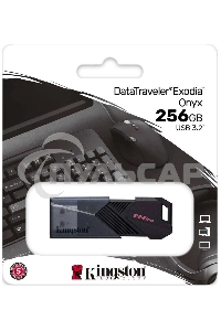 Флешка USB R/W R/W Kingston 256 Gb DataTraveler Exodia Onyx DTXON/256 Gb USB3.2 черный