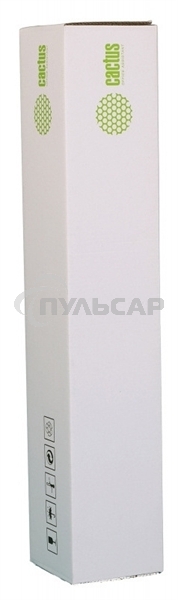 Универсальная инженерная бумага Cactus CS-LFP80-914175 без покрытия А0+ 914ммх175м. 80 г/кв.м втулка 76,2мм (3”)