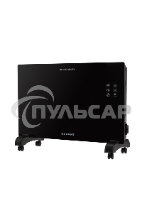 Конвектор Rexant 60-0113, черный, 1500 Вт, 12 м2, электронный термостат, Wi-Fi