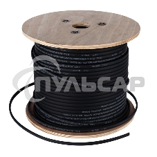 Саморегулируемый греющий кабель, экранированный, 40КНС 2ЛТГ-ЭЛ 65/85, UV (40 Вт/1 м), 200 м Rexant