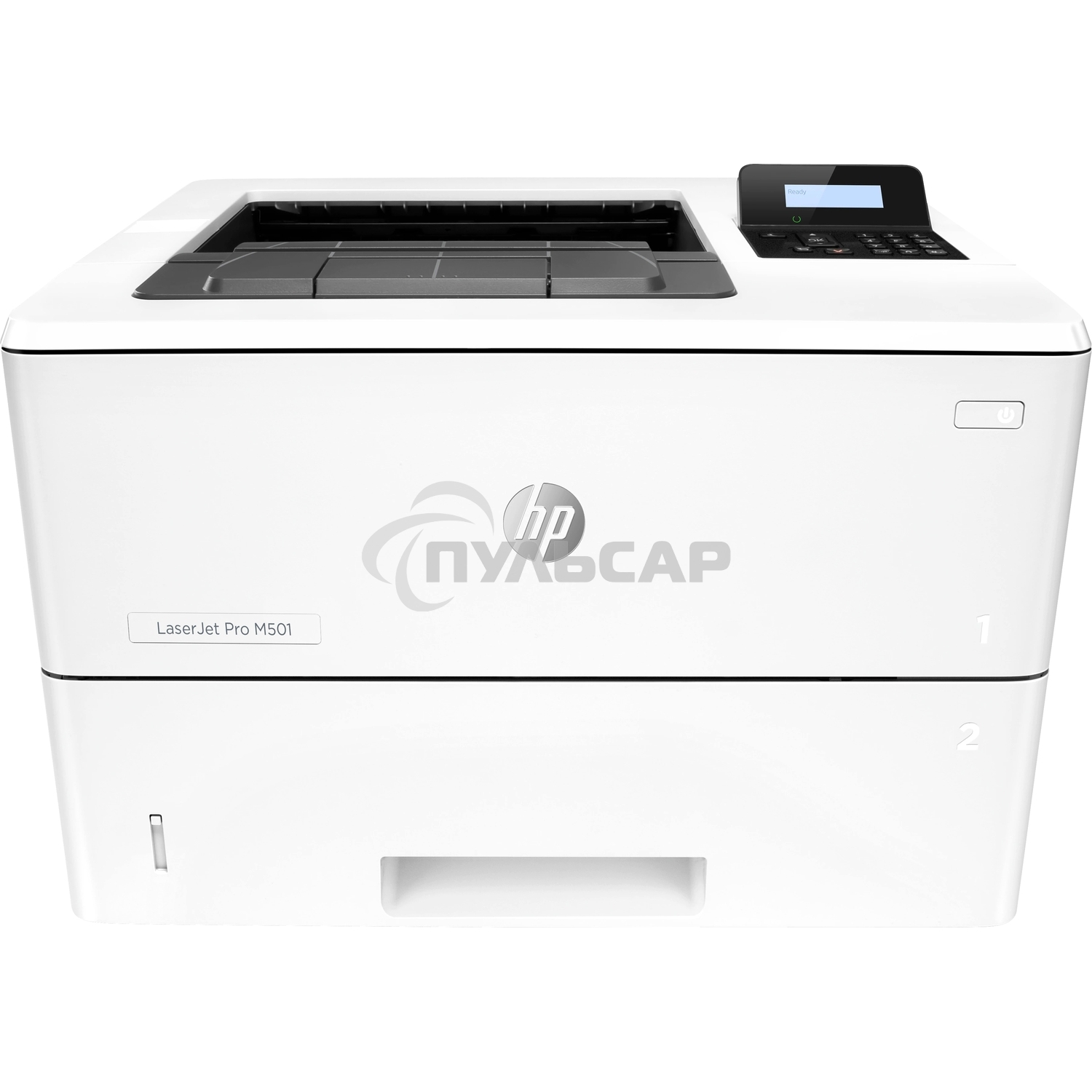 Принтер лазерный HP LaserJet Pro M501dn (J8H61A), A4, ч/б, печ. до 45 стр/мин., 600 x 600 dpi, USB, RJ-45, Air Print