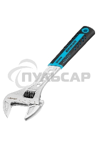 Ключ разводной, 250 мм,CrV, двухкомпонентная ручка GROSS 15562