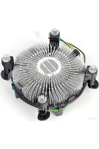 Кулер Intel E97379серебристый/черный 90мм алюминий 2500rpm 27db 4-pin 73W 58мм