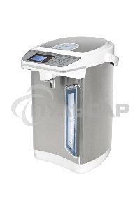 Термопот Mystery MTP-2442 4.5л. 700Вт серебристый/белый