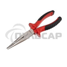 Тонкогубцы Rexant 200 мм никелированные, двухкомпонентные рукоятки